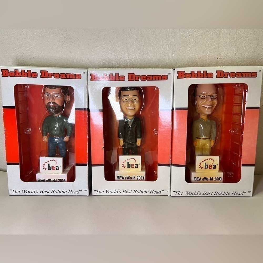 BEA eWorld 2003 “The World’s Best Bobble Head”  Very Rare